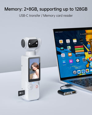 4K Ultra HD Handheld Gimbal Camera